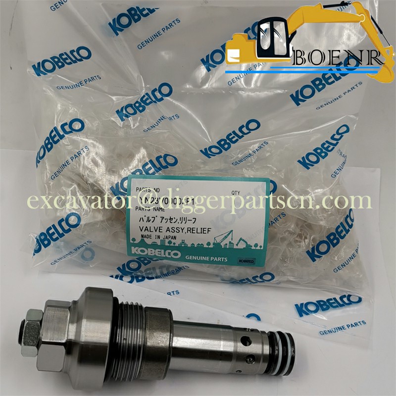 YN23V00003F1 Relief Valve For Kobelco SK170-9 SK235SR SK230-6E SK250LC SK200-6E