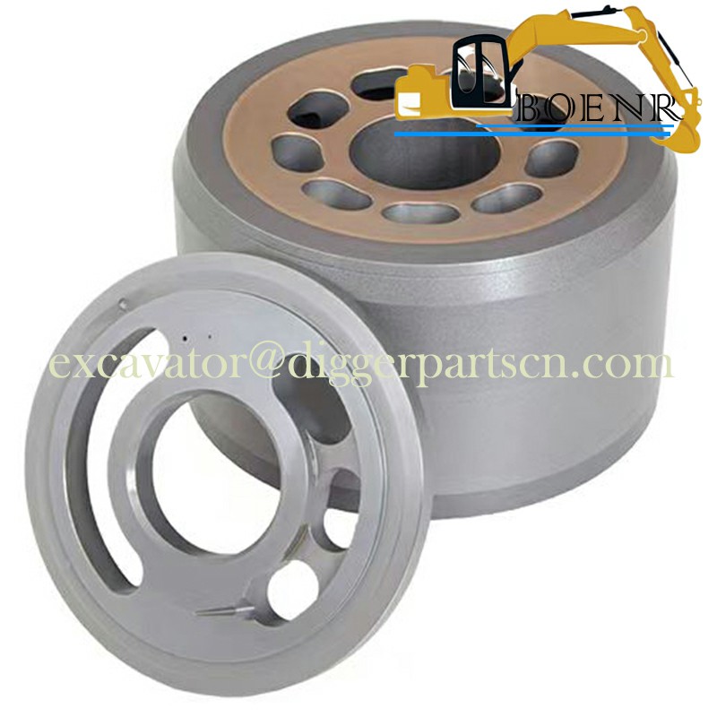 YN10V00043R100 YN10V00043R200  K3V112 hydraulic Pump cylinder block valve plate For SK200-8 SK210-8 