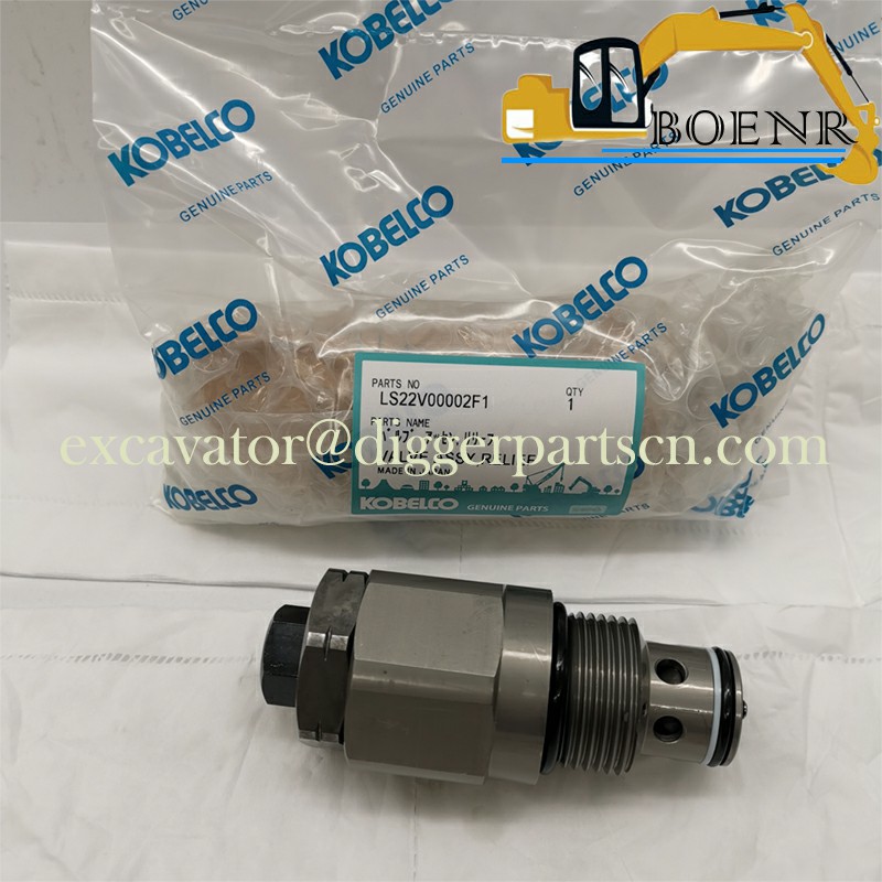 LS22V00002F1 LS22V00009F1 Relief Valve for SK485-8 SK485LC-8 SK850 SK480LC SK480LC-6E SK485-9