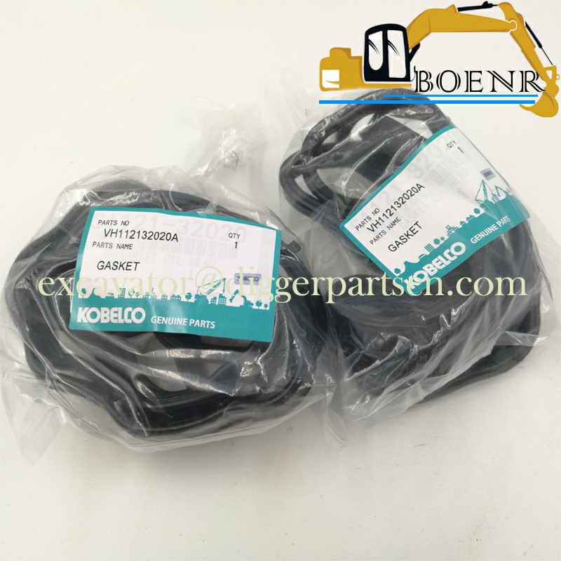 VH112132020A VHS112132020 J05E GASKET  CYL HEAD COVER For SK200-8 SK210-8 SK250-8 SK260-8