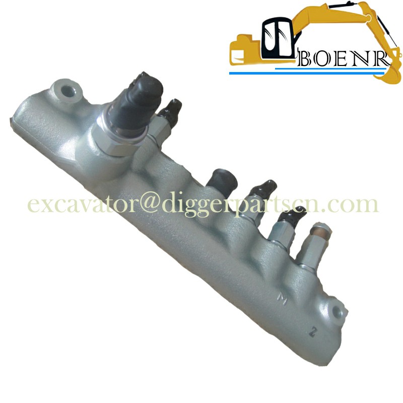 VH227601261A VH23810E0060 23810-E0060 J05E Common Rail Assy For SK200-8 SK210-8 SK250-8 SK260-8