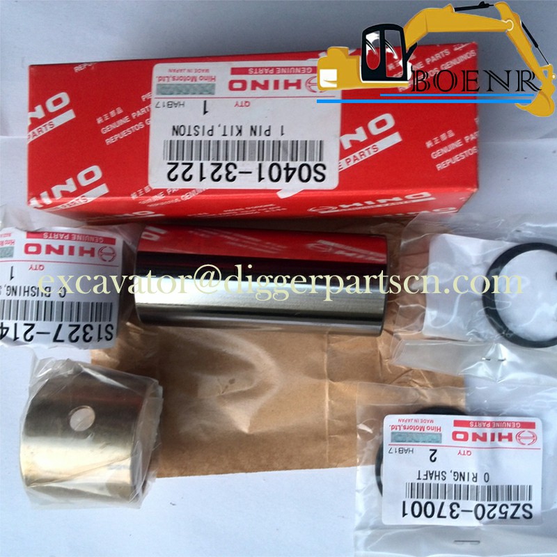 VHS040132124A VHS040132124A J05E J08E Engine Piston Pin Kits For SK200-8 SK210-8 SK250-8 SK260-8