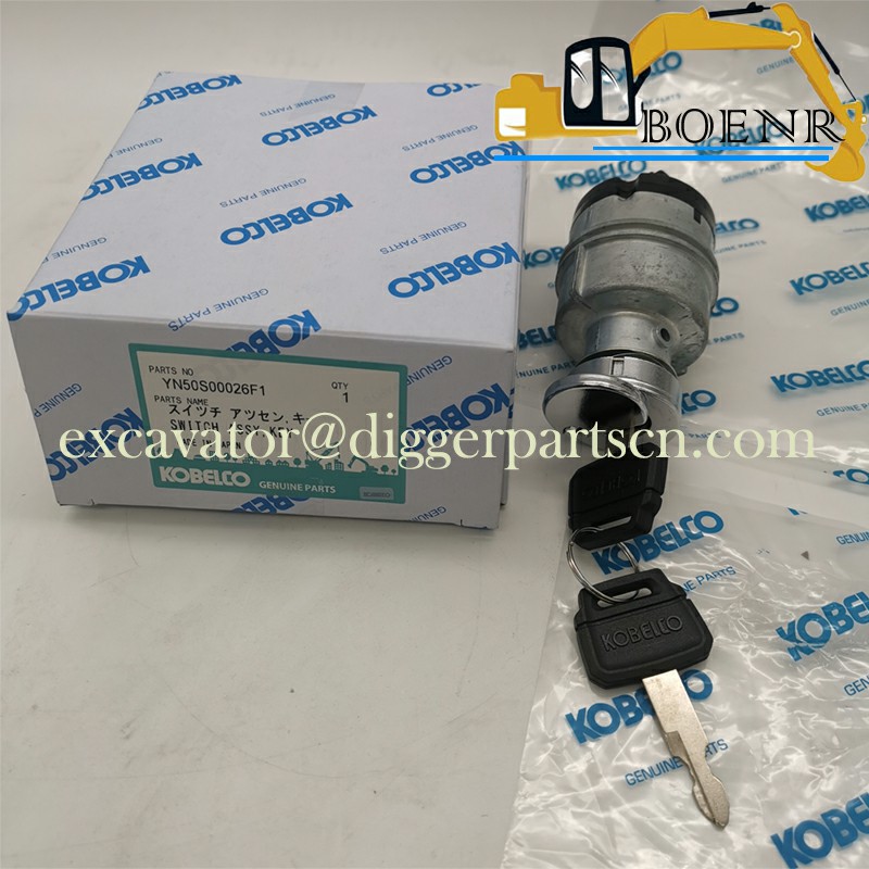 YN50S00026F1 YN50S00026F2 YN50S00026F3 Ignition Switch For SK200-8 SK115SR SK135SR SK140SR SK210-8 