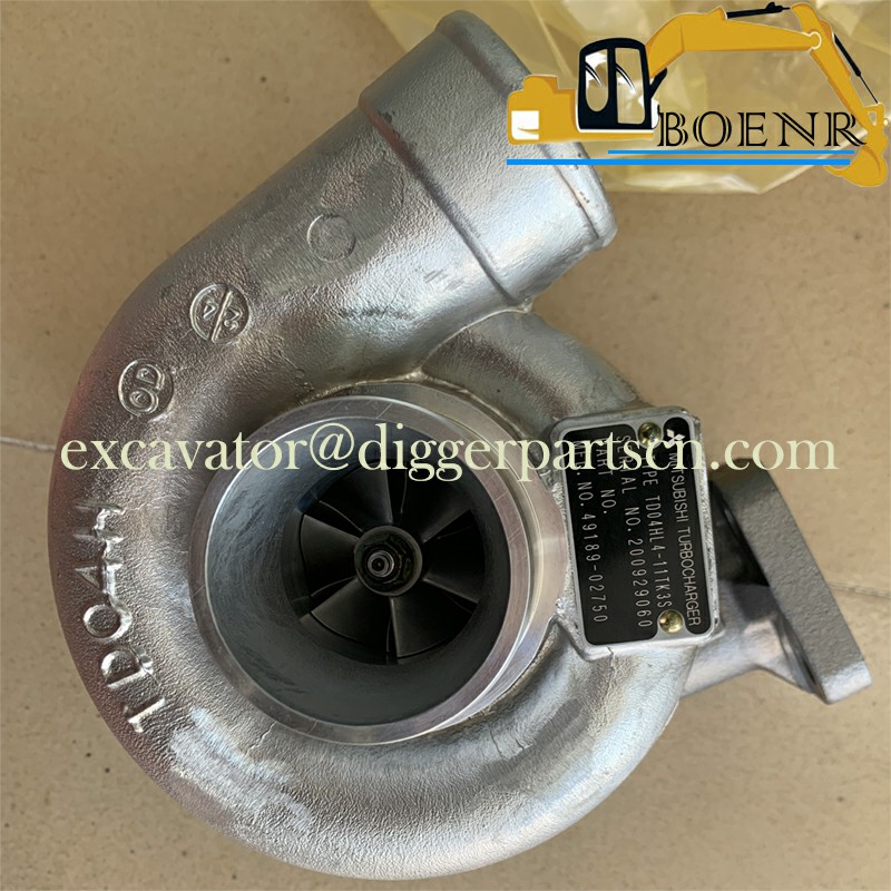 VA4918902750 49189-02750 D04FR Engine Turbocharger For SK130-8 SK140-8 SK140SR