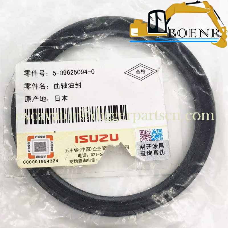 5-09625094-0 VI5096250940 4LE2 Crankshaft Rear Oil Seal For SK75-8 SK70SR SK80SC