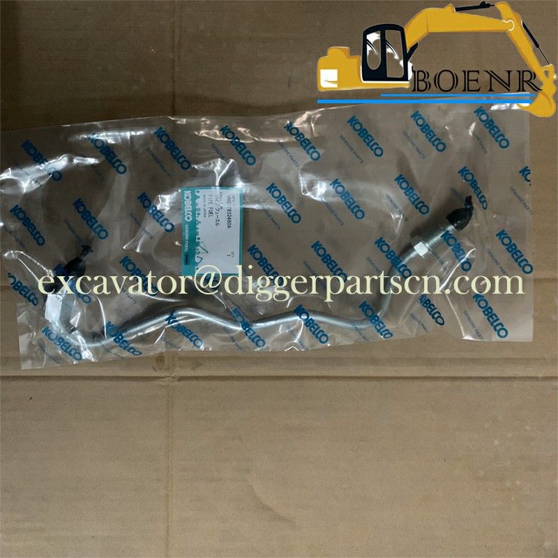 VH23816E0100 23816-E0100 J05E Engine Common Rail Fuel Pipe For SK200-8 SK210-8 SK250-8 SK260-8