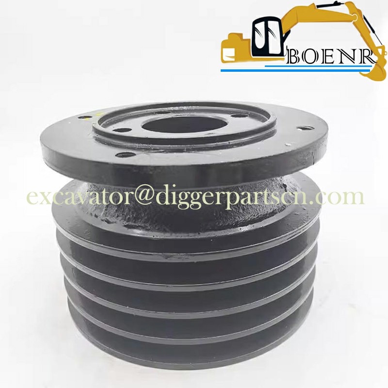 VH16173E0071 J08E Engine Water Pump Pulley For SK350-8 SK380-8