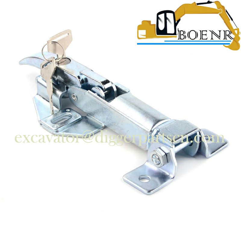 LC21C01811P2 LC21C01812P2 LC21C01811P1 Engine Cover Lock For SK200-8 SK210-8 SK210-9 SK250-8 SK260-8
