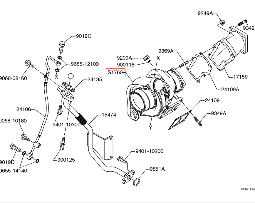 VHS1760E0120 VHS1760E0121 S1760-E0120 S1760-E0121 HINO P11C engine Turbocharger for SK485-8 SK485-9 VHS1760E0120 VHS1760E0121 S1760-E0120 S1760-E0121 HINO P11C engine Turbocharger for SK485-8 SK485-9
