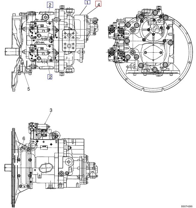 LS10V00018F1 K5V200 hydraulic pump Gear Pump For SK430-8 SK450-8 SK485-8 SK485-9 SK480-8 LS10V00018F1 K5V200 hydraulic pump Gear Pump For SK430-8 SK450-8 SK485-8 SK485-9 SK480-8