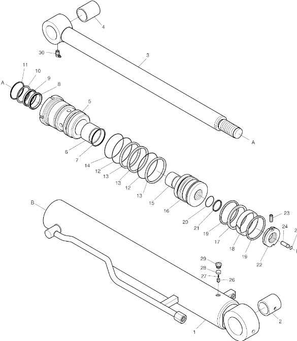 K9005880 Arm Cylinder Seal Kit For DX53W DX55W DX60R DX62R-3 DX63-3 E55W E60 E62 E63 K9005880 Arm Cylinder Seal Kit For DX53W DX55W DX60R DX62R-3 DX63-3 E55W E60 E62 E63