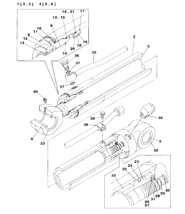 LZ00469 Arm Cylinder Seal Kit For CX75SR CX80 LZ00469 Arm Cylinder Seal Kit For CX75SR CX80