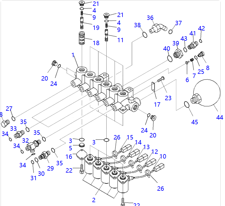 20Y-60-41621 20Y6041621 Solenoid Valve Assy For PC200-8 PC220-8 PC270-8 PC228US-8 20Y-60-41621 20Y6041621 Solenoid Valve Assy For PC200-8 PC220-8 PC270-8 PC228US-8