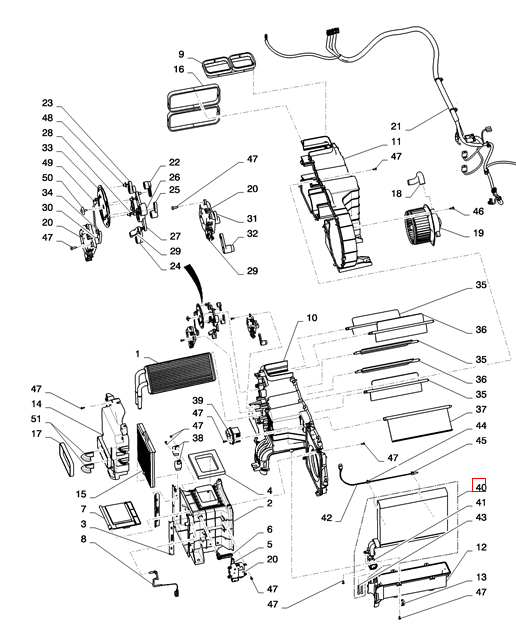 LQ20M00059S040 AC Evaporator For SK200-10 SK210-10 SK220-10 SK250-10 SK260-10 SK270-10 LQ20M00059S040 AC Evaporator For SK200-10 SK210-10 SK220-10 SK250-10 SK260-10 SK270-10