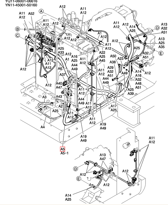 YN13E01442P1 Harness For SK200-8 SK210-8 SK250-8 SK260-8 YN13E01442P1 Harness For SK200-8 SK210-8 SK250-8 SK260-8