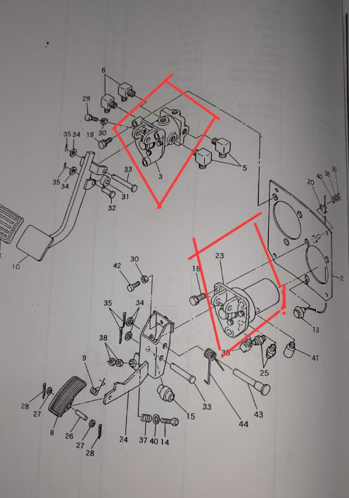 ET23V00001F1 RK250-3 Brake Valve