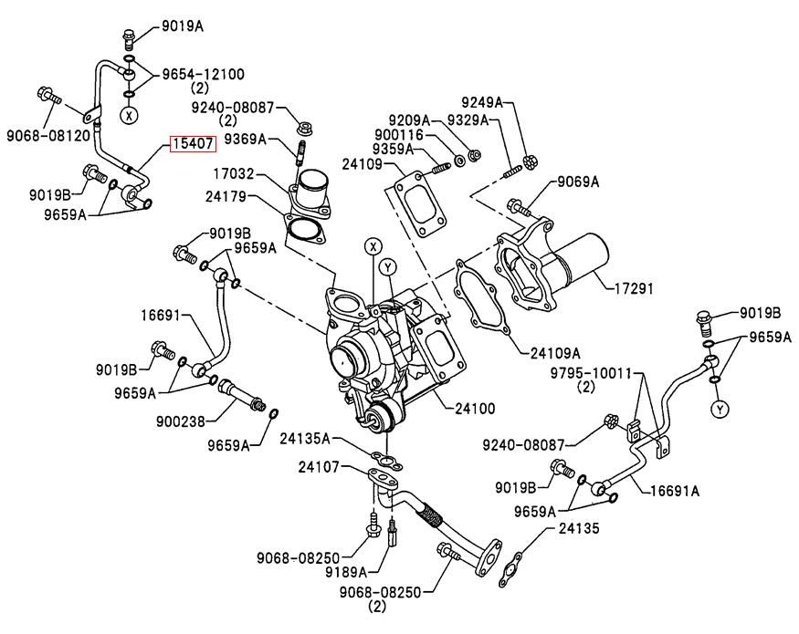 15407-E0110 VH15407E0110 J05E Turbocharger Oil Inlet pipe For SK200-8 SK210-8 SK250-8 SK260-8 SK215 15407-E0110 VH15407E0110 J05E Turbocharger Oil Inlet pipe For SK200-8 SK210-8 SK250-8 SK260-8 SK215