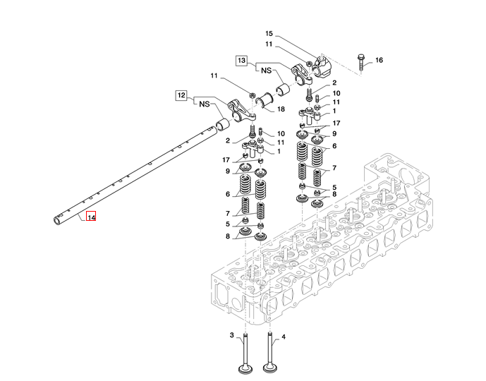 S1390-11390 VHS139011390 VH139011390A J08E Engine Valve Rocker Arm Rocker Assembly For SK330-8 SK350 S1390-11390 VHS139011390 VH139011390A J08E Engine Valve Rocker Arm Rocker Assembly For SK330-8 SK350
