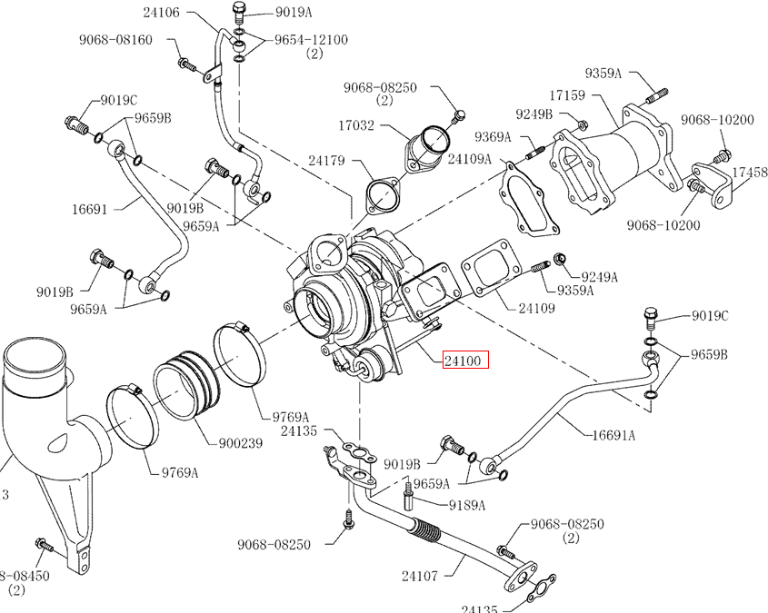 VH241004640A VHS1760E0201 VHS1760E0200 24100-4640 J08E Engine Turbocharger For SK350-8 SK330-8 VH241004640A VHS1760E0201 VHS1760E0200 24100-4640 J08E Engine Turbocharger For SK350-8 SK330-8