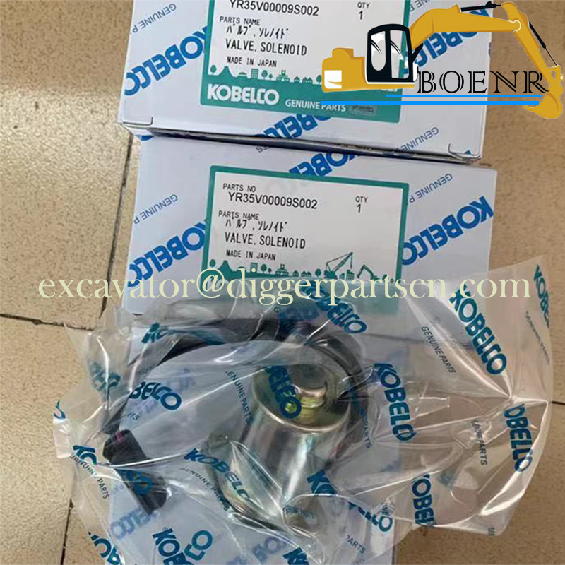 YR35V00009S022 Solenoid Valve For SK200-8 SK210DLC-8 SK215SRLC SK235SR SK250-6E SK290-6E SK480-6E