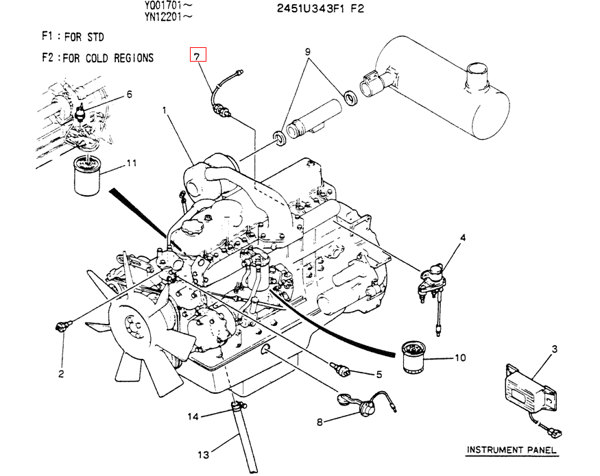 VAMC845235 MC845235 6D31 Engine Revolution Sensor for SK200-5 SK200LC-5 SK300-2 SK400 VAMC845235 MC845235 6D31 Engine Revolution Sensor for SK200-5 SK200LC-5 SK300-2 SK400