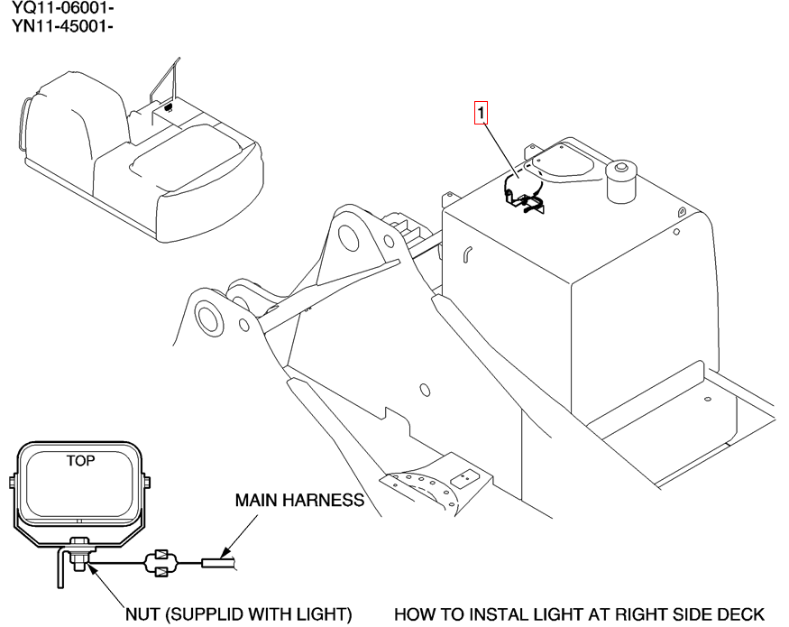 YT80S00002F2 Light For SK200-8 SK210-8 SK250-8 SK260-8 SK295-8 SK330-8 SK350-8 SK380-8 SK350-9 YT80S00002F2 Light For SK200-8 SK210-8 SK250-8 SK260-8 SK295-8 SK330-8 SK350-8 SK380-8 SK350-9
