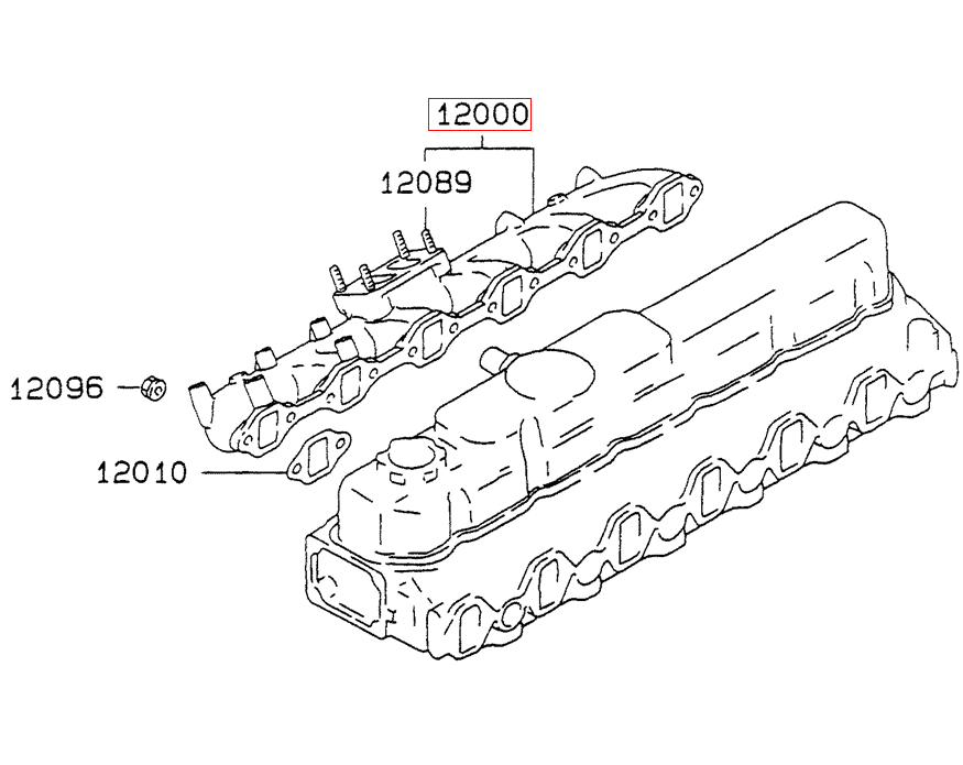 ME088908 VAME088908 6D34 6D31 Engine Exhaust Manifold For SK200-6 SK230-6 HD820 HD823 ME088908 VAME088908 6D34 6D31 Engine Exhaust Manifold For SK200-6 SK230-6 HD820 HD823