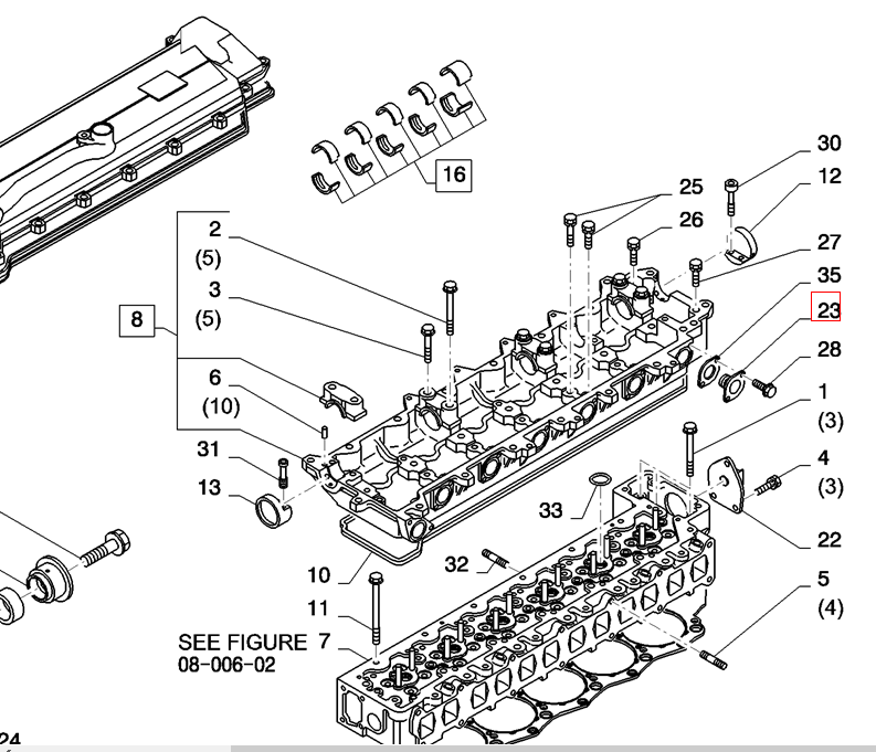 VHS237451020 VH237451020A J08E Engine Injector Seal For SK330-8 SK350-8 SK380-8