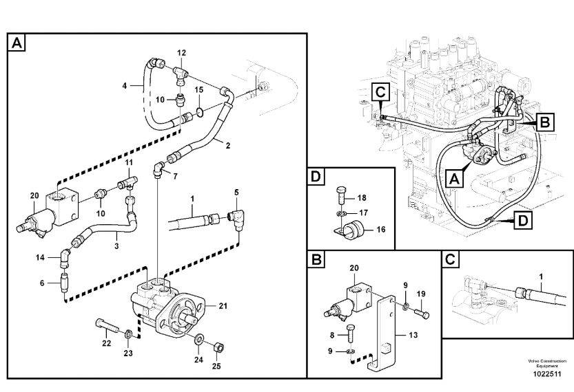 14533496 VOE14533496 Fan Motor Pump For EC330B EC330C EC340D EC360B EC360C EC380D EC460B EC460C 14533496 VOE14533496 Fan Motor Pump For EC330B EC330C EC340D EC360B EC360C EC380D EC460B EC460C