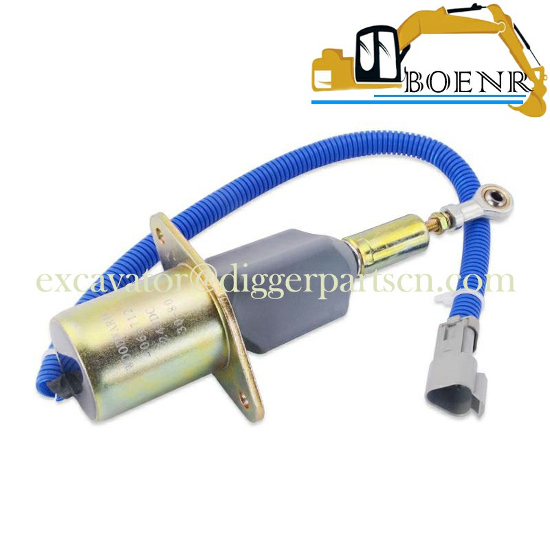 4063713 4063712 6743-81-9141 6D114 Engine Shut-off Solenoid Valve For PC300-7 PC360-7 PC350-7 R265-7