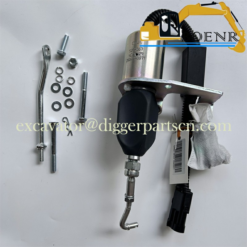 5295567 4942879 Shut Off Solenoid Valve For Cummins 6C8.3 L8.9 Engine