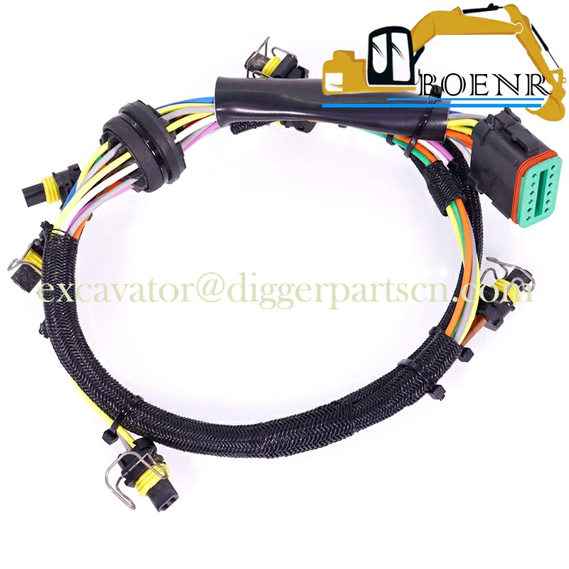 222-5917 2225917 C7 Engine Fuel Injector Wiring Harness For CAT 324D 325D 326D 328D 329D