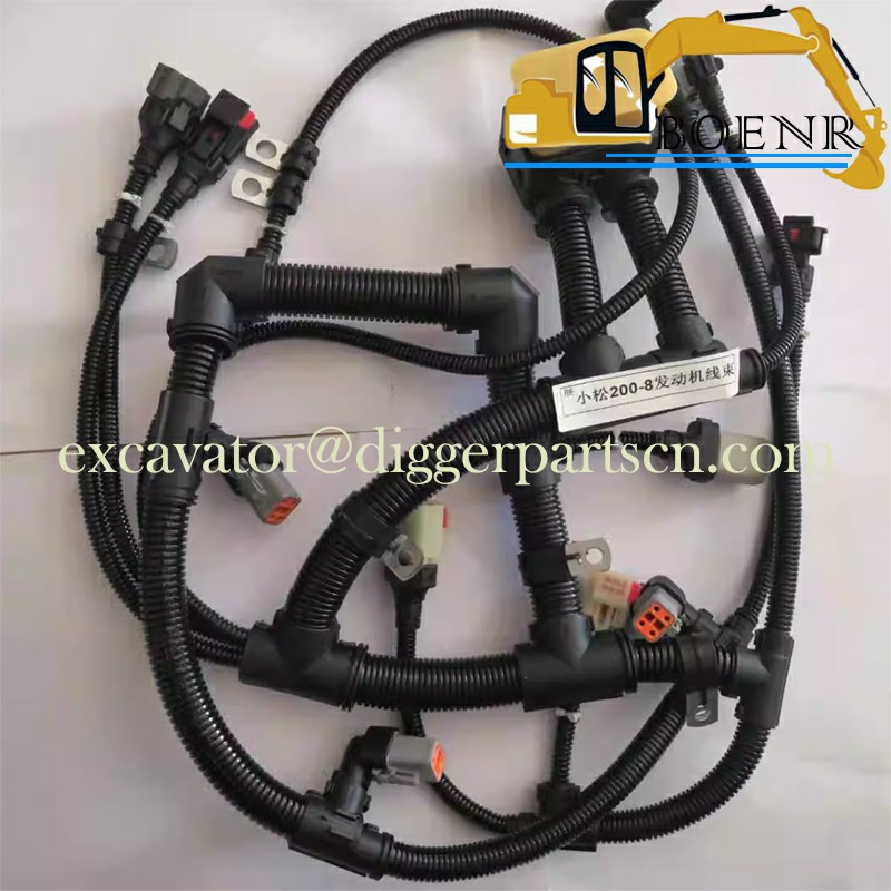 6754-81-9440 6754819440 6D107 Engine Wiring Harness For PC200-8 PC210-8 PC220-8 PC240-8