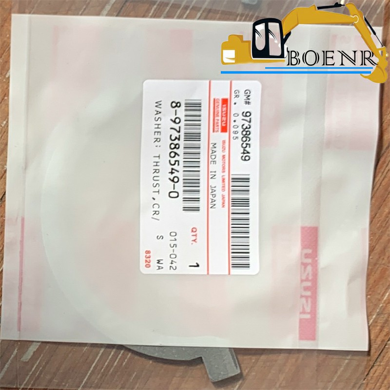 8-97386549-0 8973865490 Camshaft Thrust Washer For 4HK1 6HK1 Engine