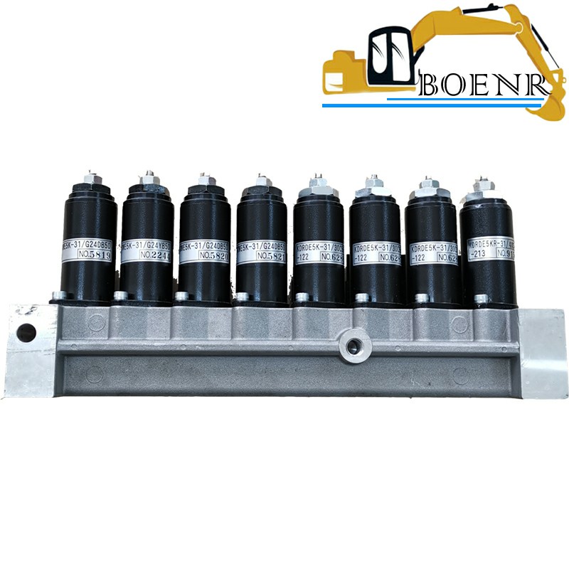 Fix Kobelco 8 Series 8-Bank Solenoid Valve Alarm | D023 D033 D013 D063 F013 F033 Troubleshooting