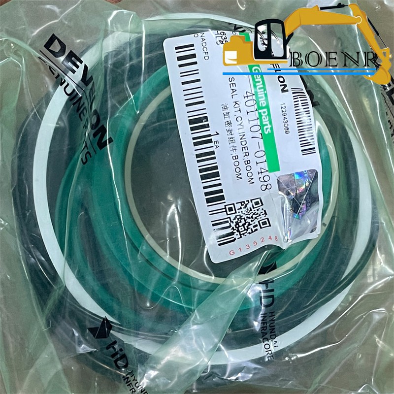 401107-01498 Boom Cylinder Oil Seal Repair Kit For SD200N