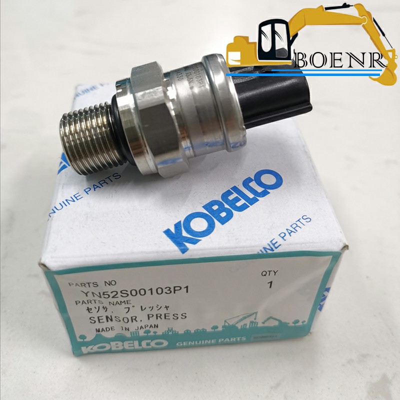 YN52S00103P1 High Pressure Sensor for Kobelco SK200-8 SK210-8 SK250-8 SK380-10 SK220 Excavator Parts