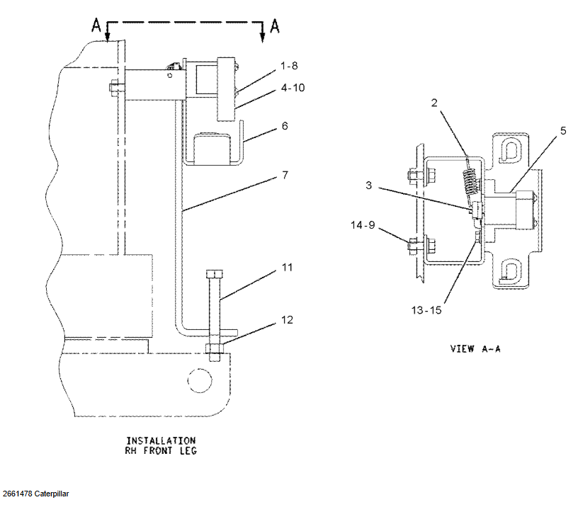 266-1478 2661478 Position Sensor For 966G 972G 980H 980G