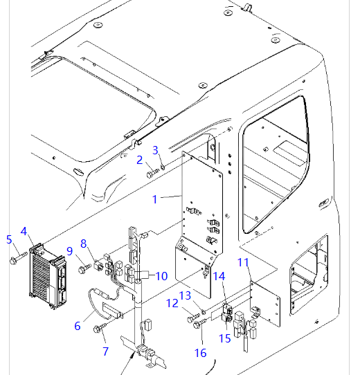 7835-26-5001 7835265001 Controller For PC130-7 7835-26-5001 7835265001 Controller For PC130-7