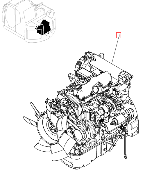 YT02P00010F1 LG02P00001F1 4LE2 Engine Assy for SK70SR SK75-8 YT02P00010F1 LG02P00001F1 4LE2 Engine Assy for SK70SR SK75-8