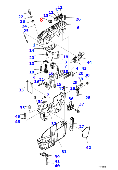 22U-06-22470 22U0622470 Throttle Knob Switch For PC45-3 PC55-3 PC2000-8 PC1380-7 PC360-7 PC220-7 22U-06-22470 22U0622470 Throttle Knob Switch For PC45-3 PC55-3 PC2000-8 PC1380-7 PC360-7 PC220-7