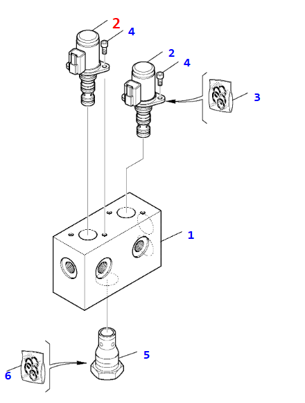42N-64-11721 SV98-T39 580037013 Solenoid Valve For PC14R-3 PC16R-3 PC26MR-3 PC50MR-2 PC80MR-3 42N-64-11721 SV98-T39 580037013 Solenoid Valve For PC14R-3 PC16R-3 PC26MR-3 PC50MR-2 PC80MR-3