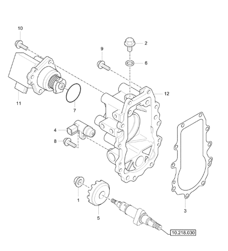158557-61720 4TNV98 Engine Speed Sensor For DX75 DX80 CLG906E 158557-61720 4TNV98 Engine Speed Sensor For DX75 DX80 CLG906E