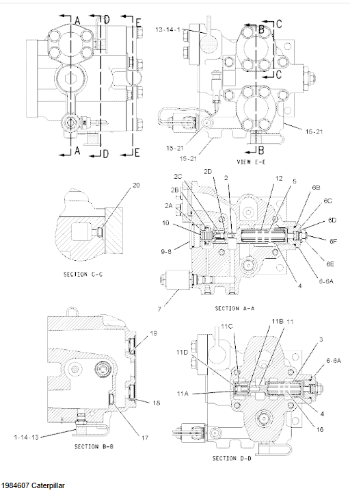 198-4607 1984607 Solenoid Valve For D10R D5M D5N D6M D6R D7R D8R 198-4607 1984607 Solenoid Valve For D10R D5M D5N D6M D6R D7R D8R