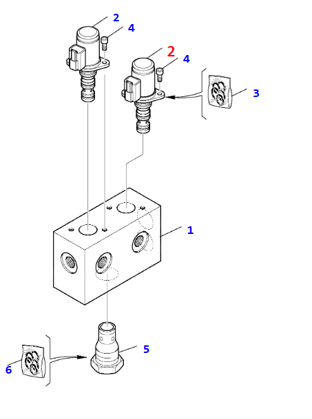 42N-64-11721 42N6411721 SV98-T39 Solenoid valve For PC14R-3 PC16R-3 PC20MR-3 PC26MR-3 PC50MR-2 42N-64-11721 42N6411721 SV98-T39 Solenoid valve For PC14R-3 PC16R-3 PC20MR-3 PC26MR-3 PC50MR-2