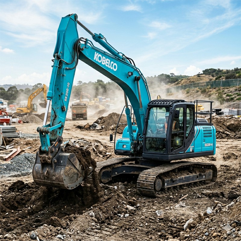 Fix Kobelco SK200-10 Boom Up Slow