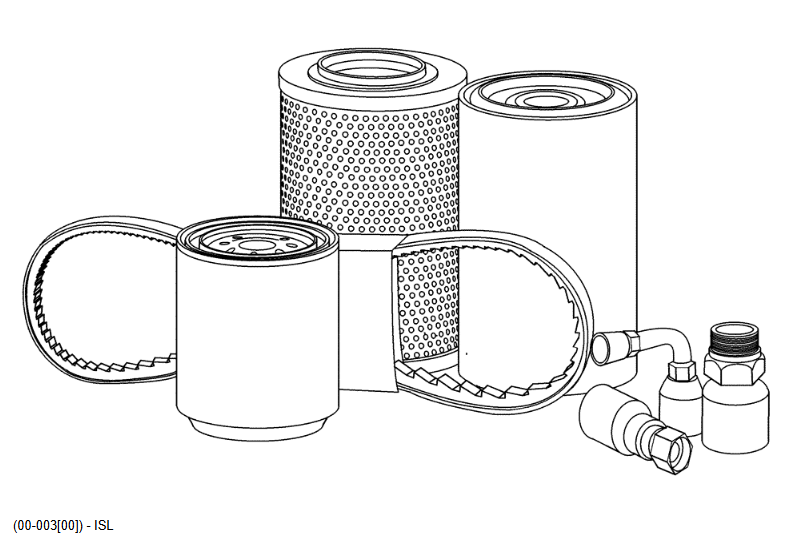 PY02P00001-1A OIL FILTER For SK35SR SK55SR