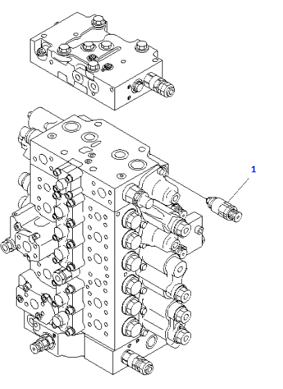 723-90-76300 7239076300 Relief Valve For PC200-7 PC200-8 PC210-7 PC220-8 PC220-7 PC228US-3 PC270-8