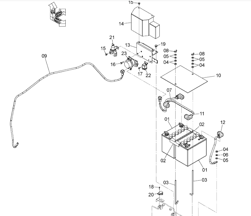 4651944 8-97664441-0 8976644410 Intake Valve Pressure Sensor For ZX110-3 ZX130-3 ZX200-3 ZX210-3
