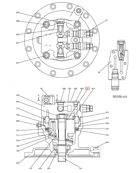 LB15V00011S131 Swing Motor Plate For SK290-6E SK295-8 SK350-8 SK350-9 SK850 SK330-8 LB15V00011S131 Swing Motor Plate For SK290-6E SK295-8 SK350-8 SK350-9 SK850 SK330-8